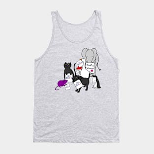 Animals with Joe Biden Signs Tank Top